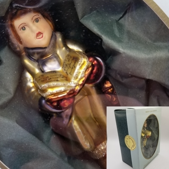 Vintage Hand Blown Glass Caroler Krebs Glas Lauscha Germany - Picture 3 of 13